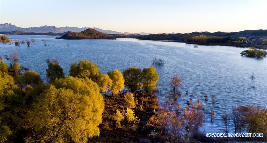 CHINA-BEIJING-EMBALSE DE MIYUN-PAISAJE