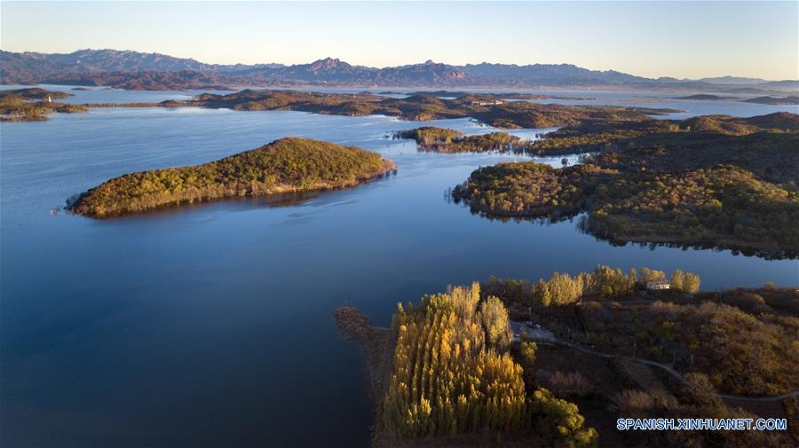 CHINA-BEIJING-EMBALSE DE MIYUN-PAISAJE