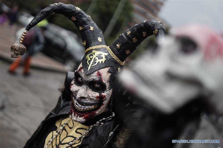 COLOMBIA-BOGOTA-MARCHA ZOMBIE