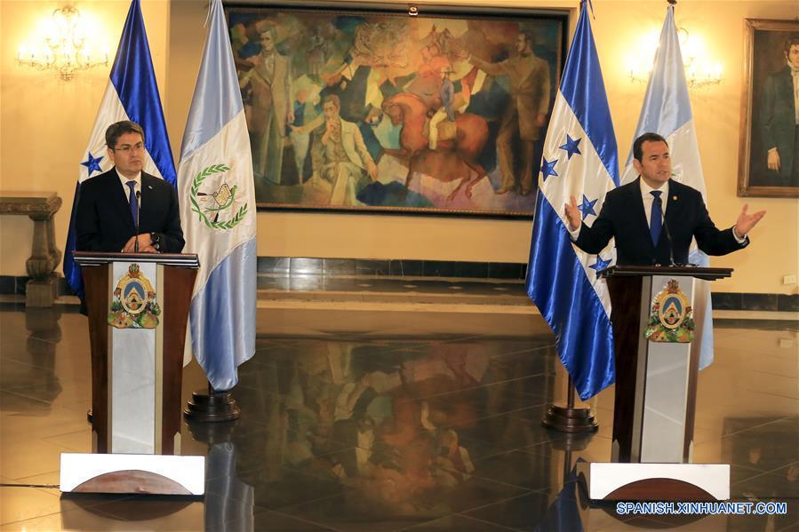 HONDURAS-TEGUCIGALPA-GUATEMALA-CONFERENCIA