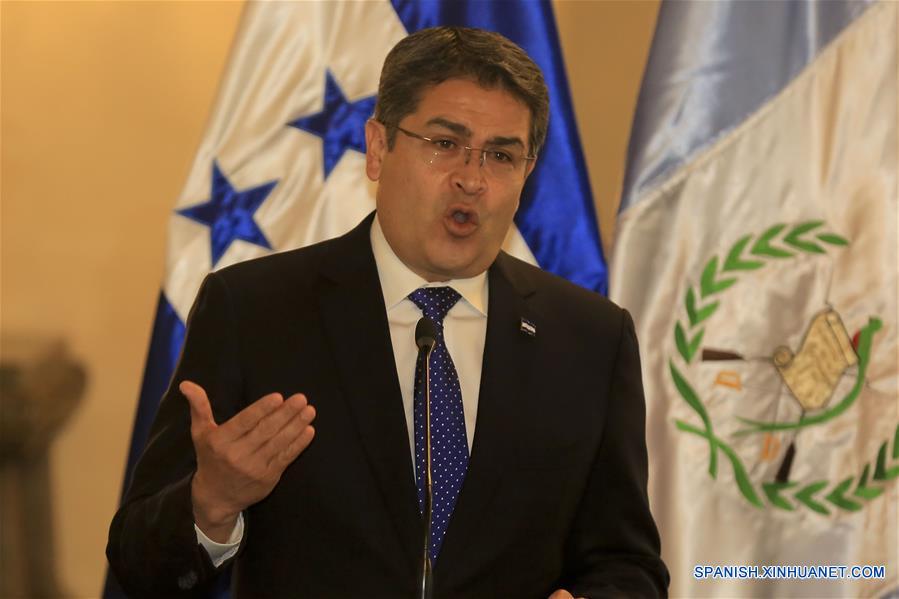 HONDURAS-TEGUCIGALPA-GUATEMALA-CONFERENCIA