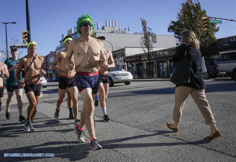 CANADA-VANCOUVER-MOVEMBER UNDIE RUN