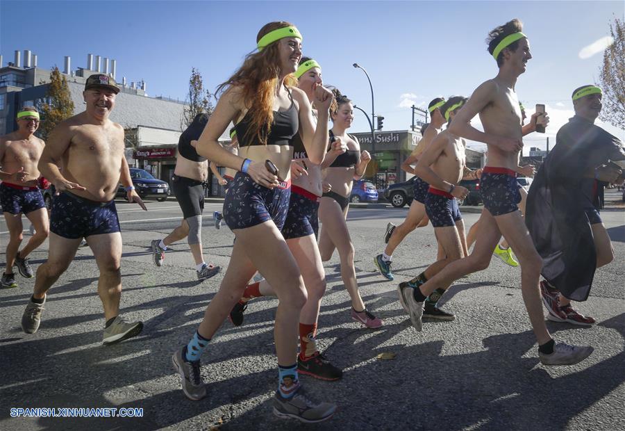 CANADA-VANCOUVER-MOVEMBER UNDIE RUN