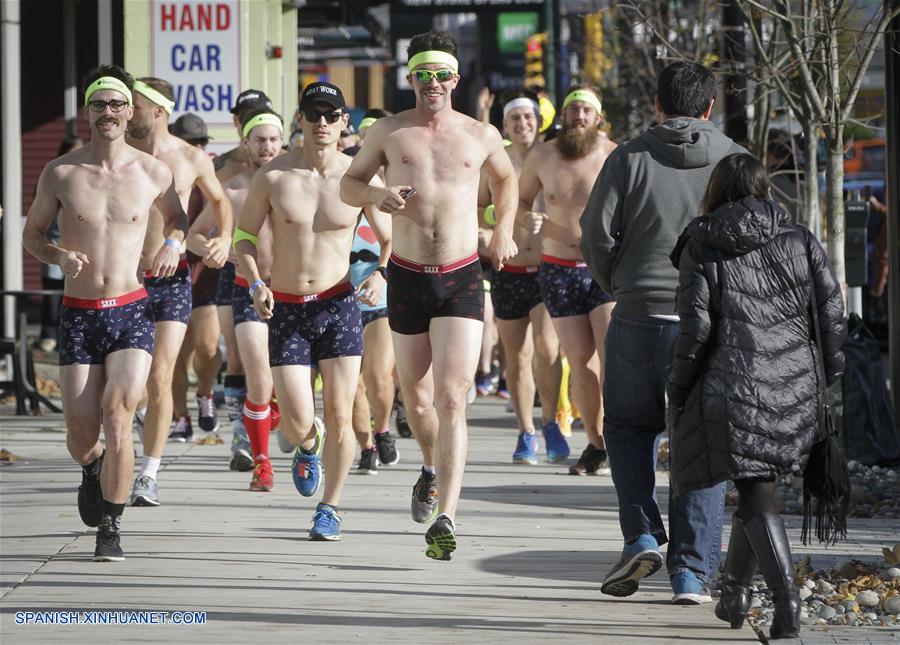 CANADA-VANCOUVER-MOVEMBER UNDIE RUN