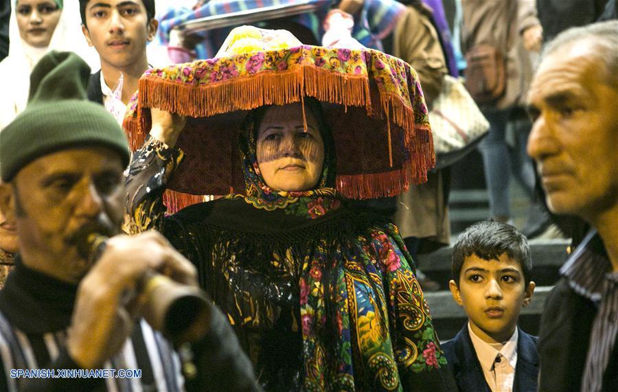 IRAN-GORGAN-FESTIVAL DE CULTURA DE LAS TRIBUS-CEREMONIA DE BODA
