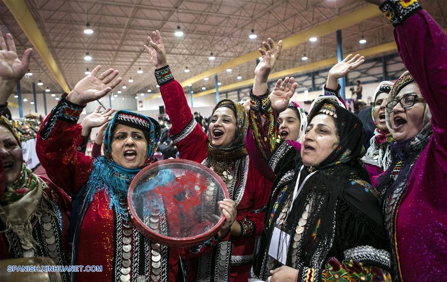 IRAN-GORGAN-FESTIVAL DE CULTURA DE LAS TRIBUS-CEREMONIA DE BODA
