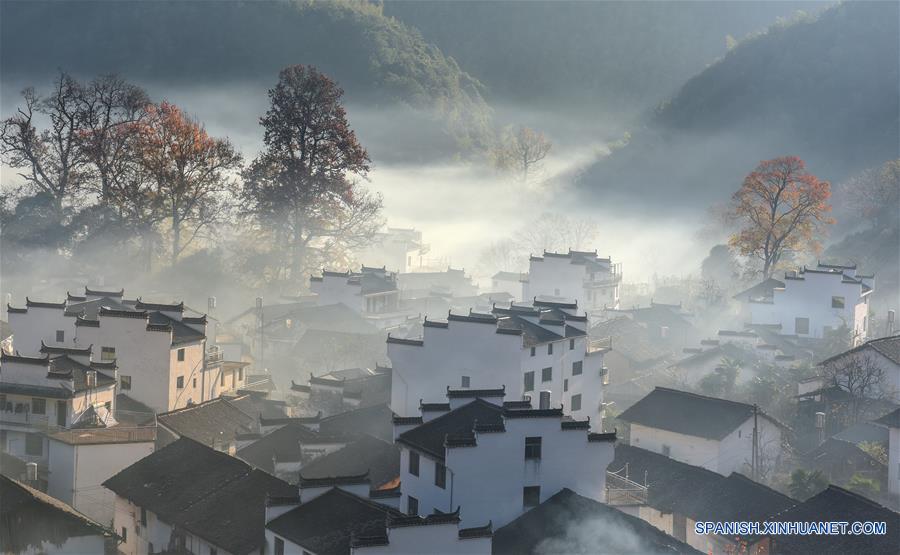 CHINA-JIANGXI-INVIERNO-PAISAJE