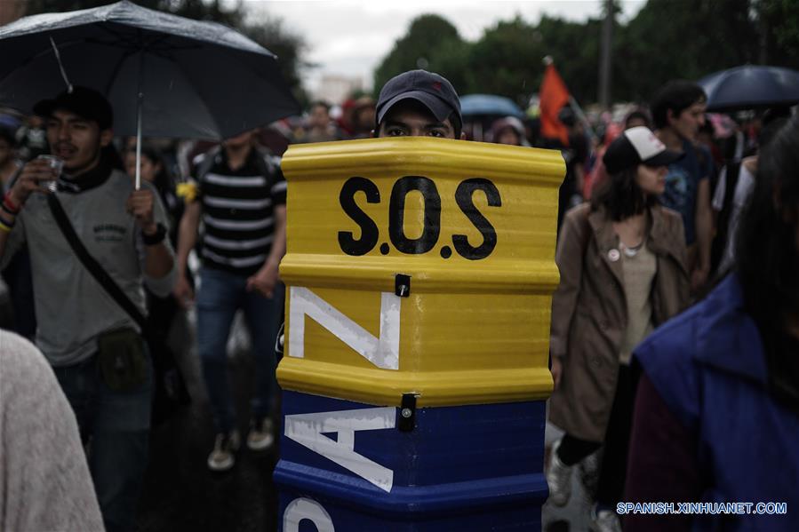 COLOMBIA-BOGOTA-PROTESTA