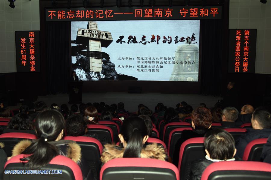 CHINA-HEILONGJIANG-VICTIMAS DE LA MASACRE DE NANJING-MEMORIAL