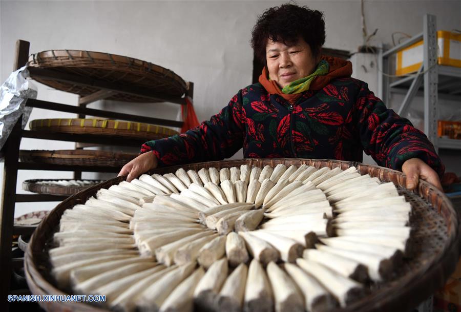 CHINA-ANHUI-PINCEL DE TINTA XUAN-FABRICACION