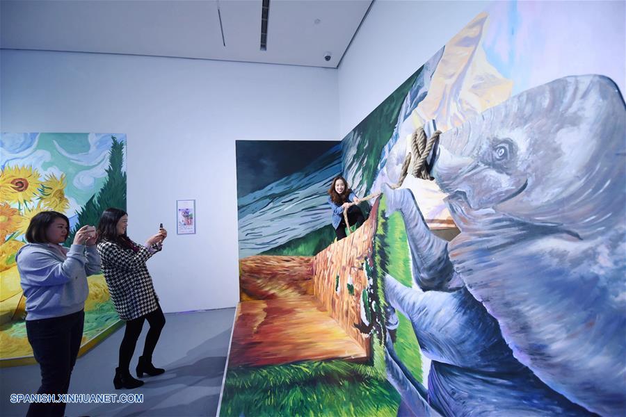 CHINA-ZHEJIANG-VAN GOGH-EXPOSICION