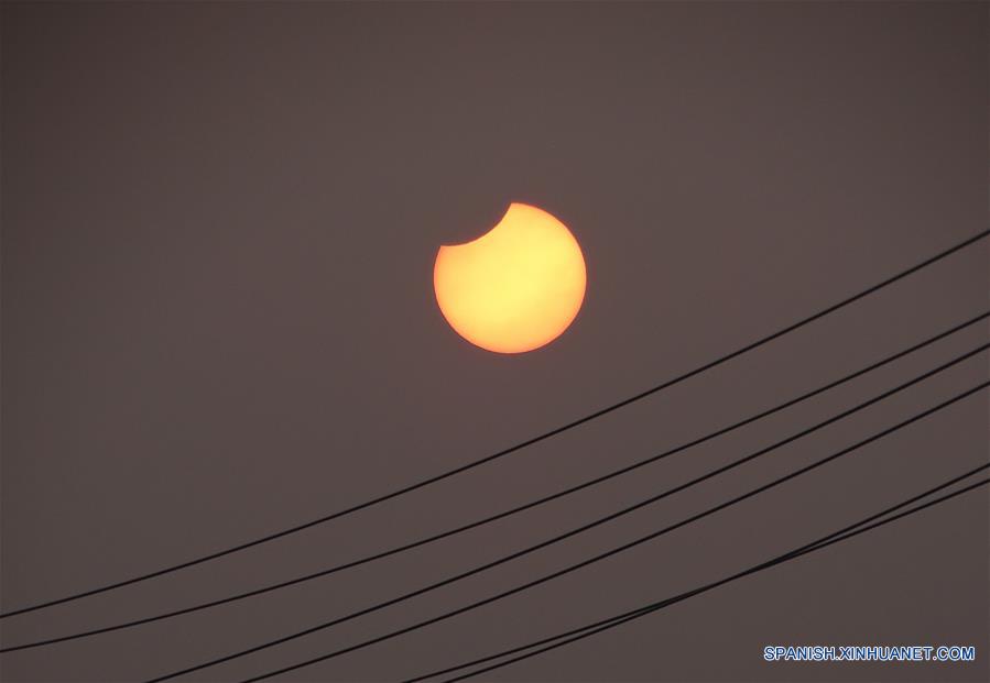 CHINA-SHANDONG-ECLIPSE SOLAR PARCIAL