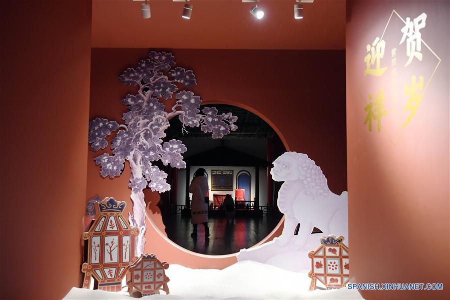 CHINA-BEIJING-MUSEO DEL PALACIO-CELEBRACION DEL FESTIVAL DE PRIMAVERA
