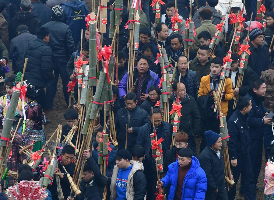 CHINA-GUANGXI-FESTIVAL LUSHENG