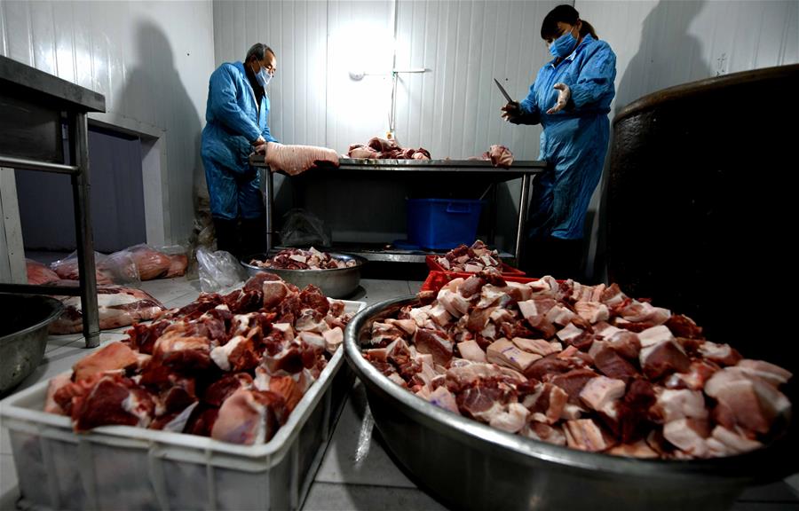 CHINA-HEBEI-CARNE CONSERVADA