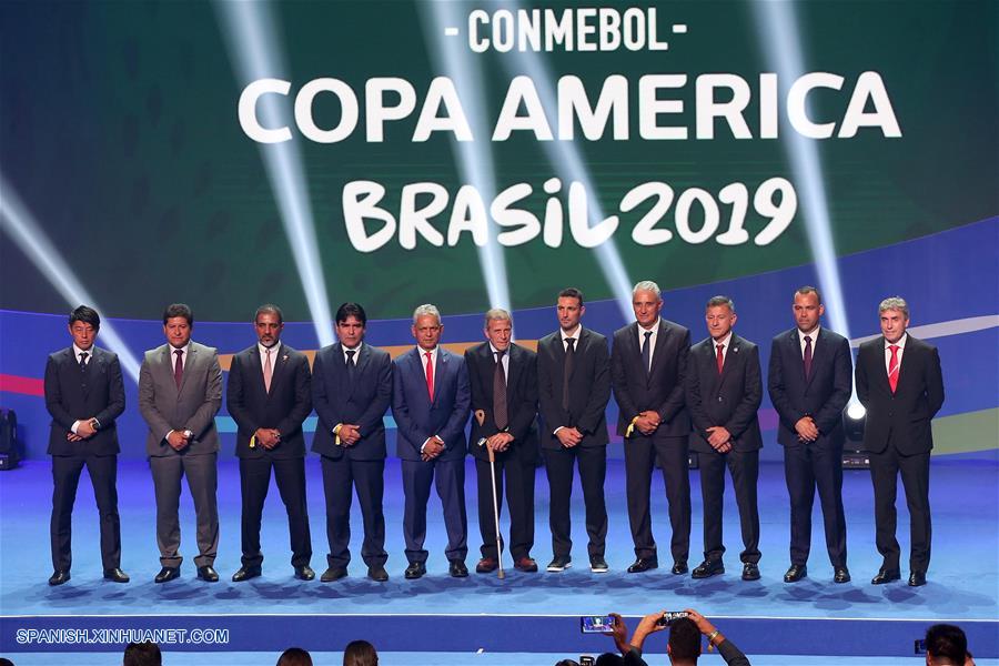 BRASIL-RIO DE JANEIRO-COPA AMERICA 2019-SORTEO