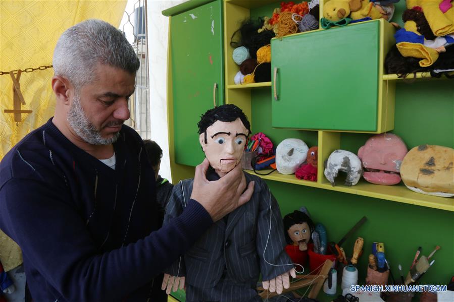 MEDIO ORIENTE-GAZA-MARIONETAS-SERIE