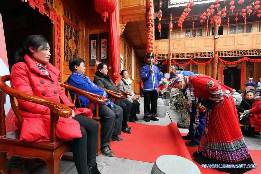 CHINA-HUNAN-GRUPO ETNICO MIAO-BODA