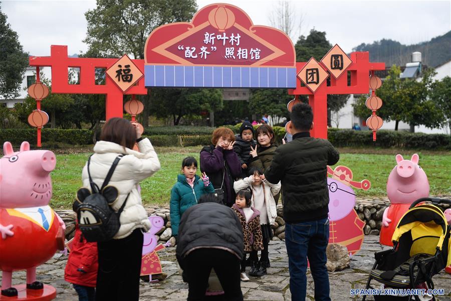 CHINA-ZHEJIANG-FESTIVAL DE PRIMAVERA-CELEBRACION 