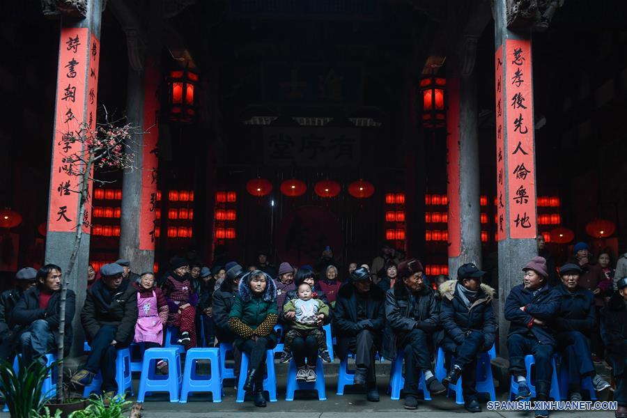 CHINA-ZHEJIANG-FESTIVAL DE PRIMAVERA-CELEBRACION 