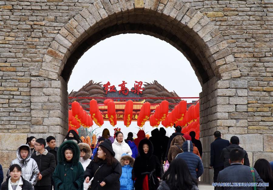 CHINA-SHANDONG-FERIA DE TEMPLO