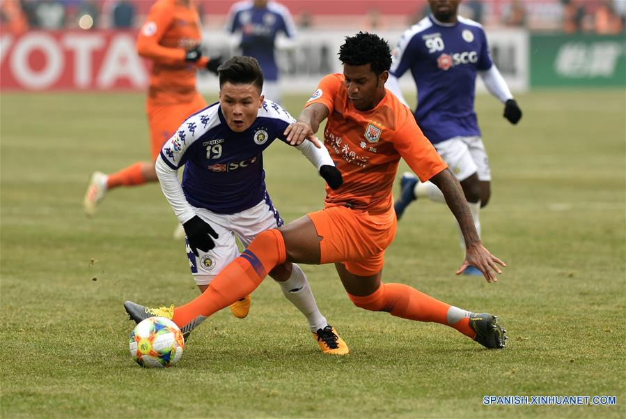 CHINA-SHANDONG-AFC-LIGA DE CAMPEONES-SHANDONG LUNENG VS HANOI FC