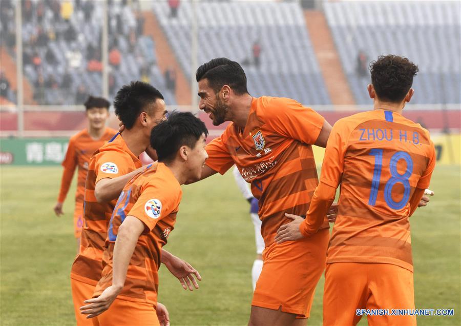 CHINA-SHANDONG-AFC-LIGA DE CAMPEONES-SHANDONG LUNENG VS HANOI FC
