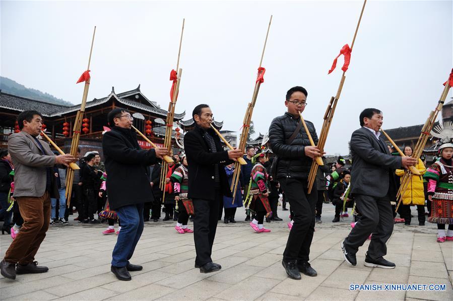 CHINA-GUIZHOU-LUSHENG-CELEBRACION