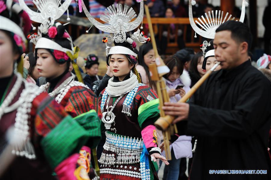 CHINA-GUIZHOU-LUSHENG-CELEBRACION