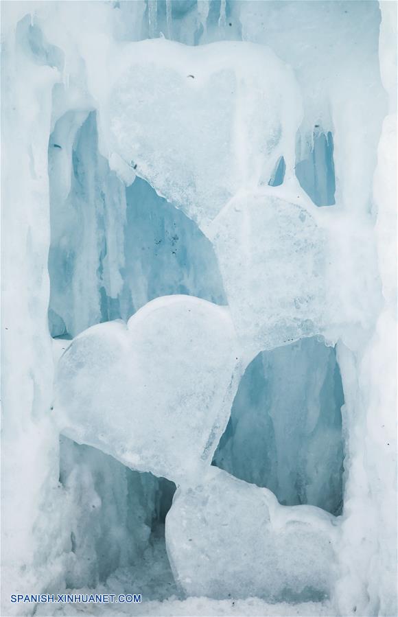 EEUU-WISCONSIN-CASTILLO DE HIELO