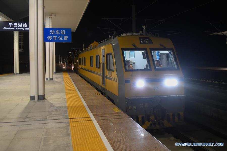 CHINA-ZHEJIANG-FERROCARRIL DE ALTA VELOCIDAD HUANGSHAN-MANTENIMIENTO-SERIE