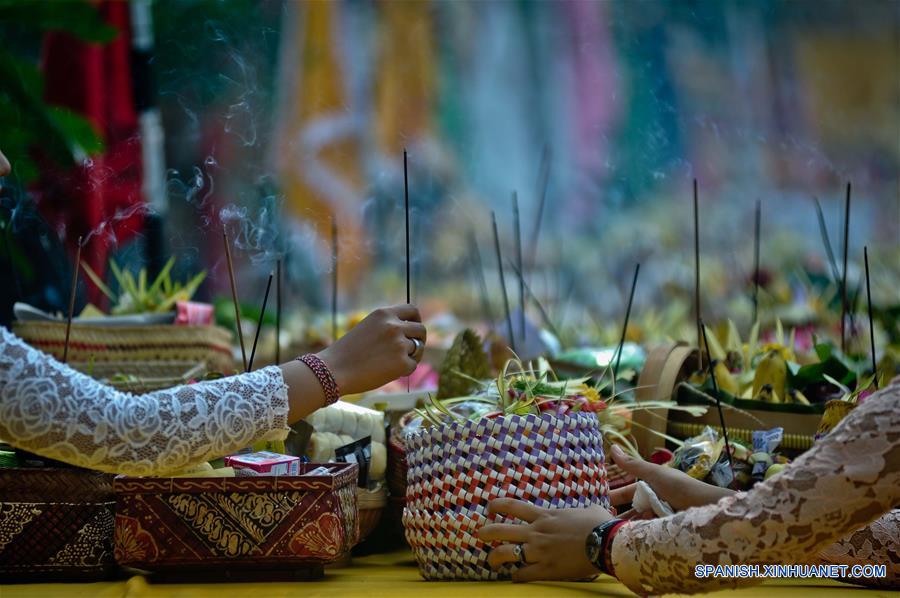 INDONESIA-YOGYAKARTA-HINDUISMO-CELEBRACION