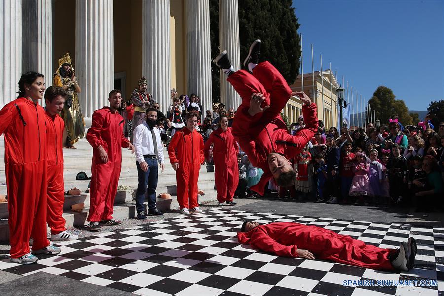 GRECIA-ATENAS-CARNAVAL