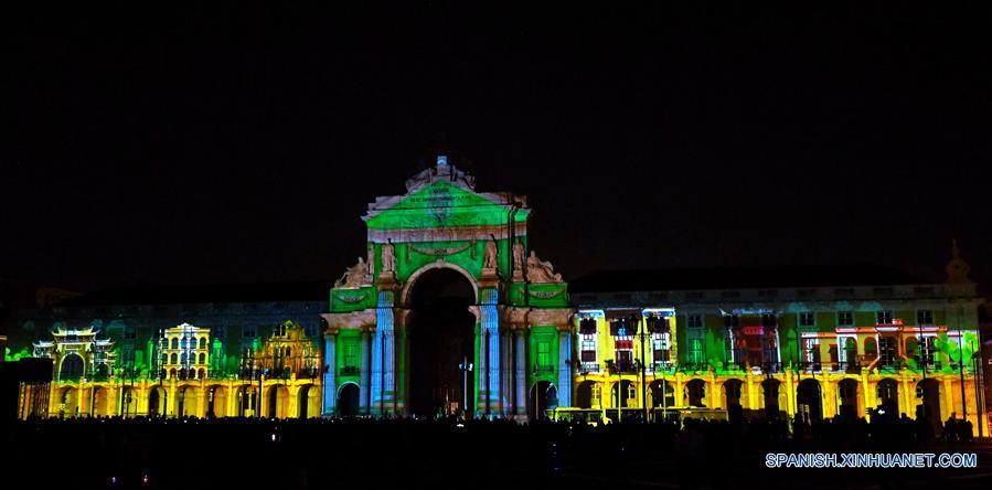 PORTUGAL-LISBOA-MACAO DE CHINA-ESPECTACULO DE ESCULTURAS DE LUZ