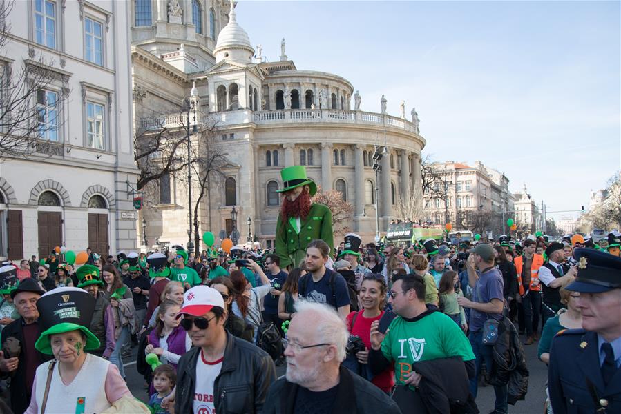 HUNGRIA-BUDAPEST-DIA DE SAN PATRICIO-CELEBRACION