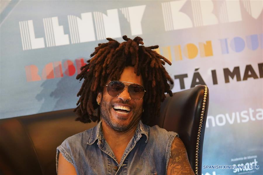 COLOMBIA-BOGOTA-LENNY KRAVITZ