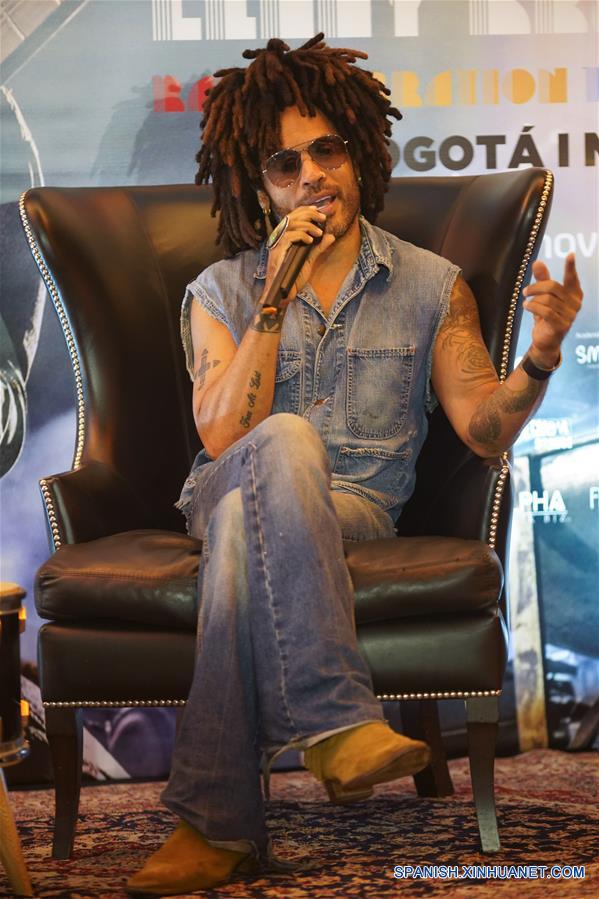 COLOMBIA-BOGOTA-LENNY KRAVITZ