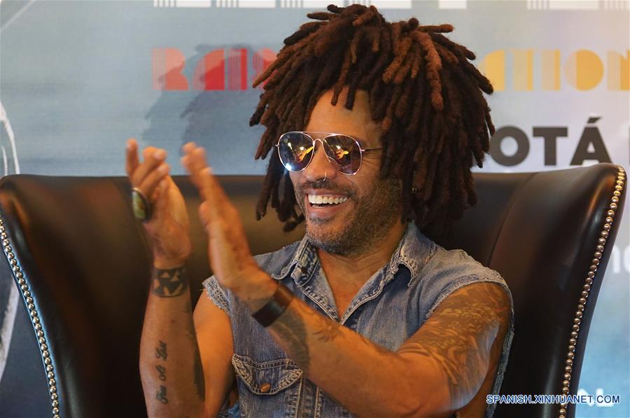 COLOMBIA-BOGOTA-LENNY KRAVITZ