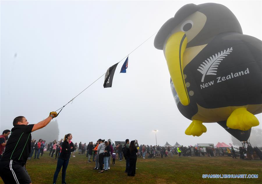 NUEVA ZELANDA-HAMILTON-FESTIVAL DEL GLOBO AEROSTATICO-CLAUSURA