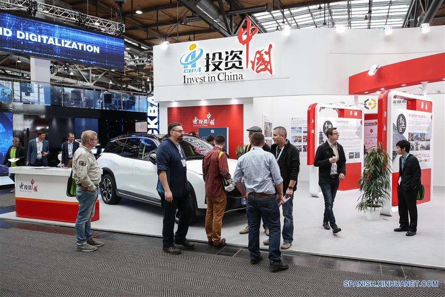 ALEMANIA-HANNOVER-FERIA DE HANNOVER-EXPOSITORES CHINOS