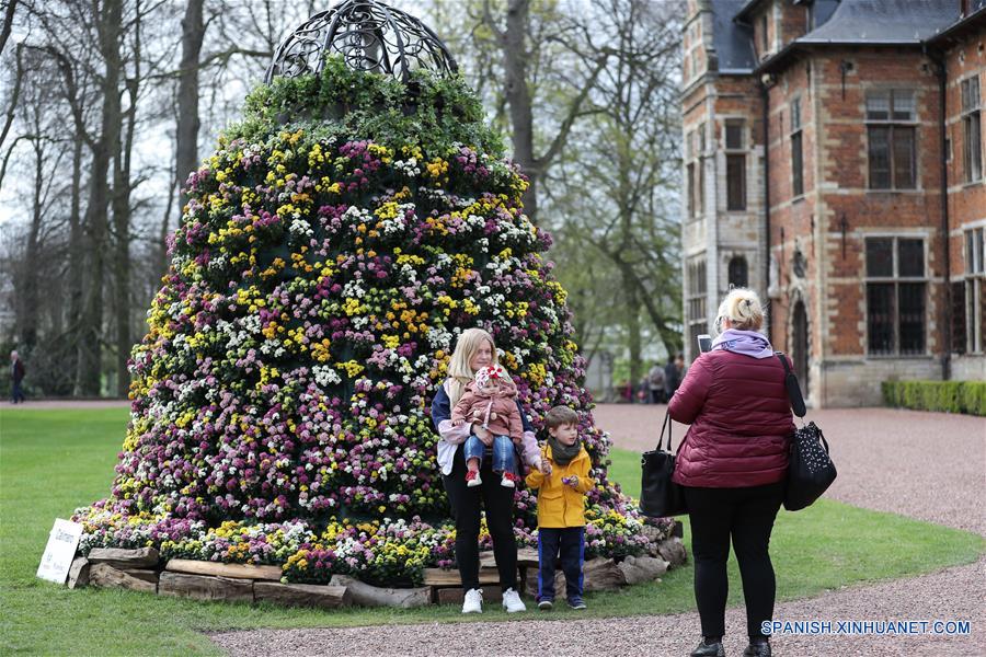 BELGICA-BRUSELAS-MUESTRA FLORAL