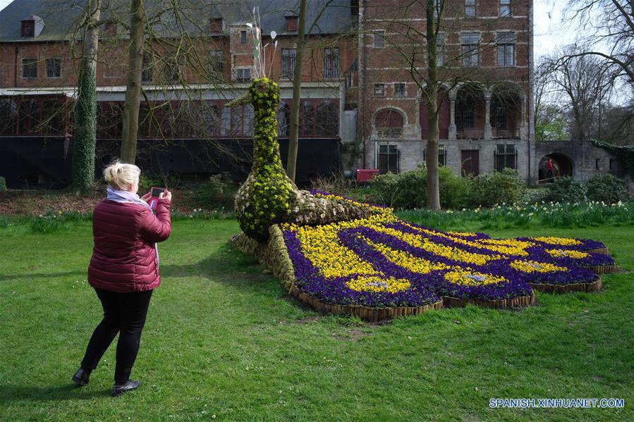 BELGICA-BRUSELAS-MUESTRA FLORAL