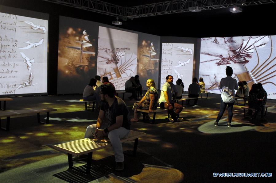 PERU-LIMA-DA VINCI-EXPOSICION