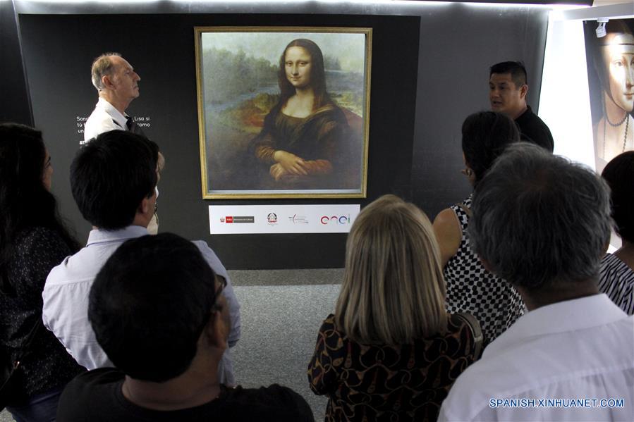 PERU-LIMA-DA VINCI-EXPOSICION