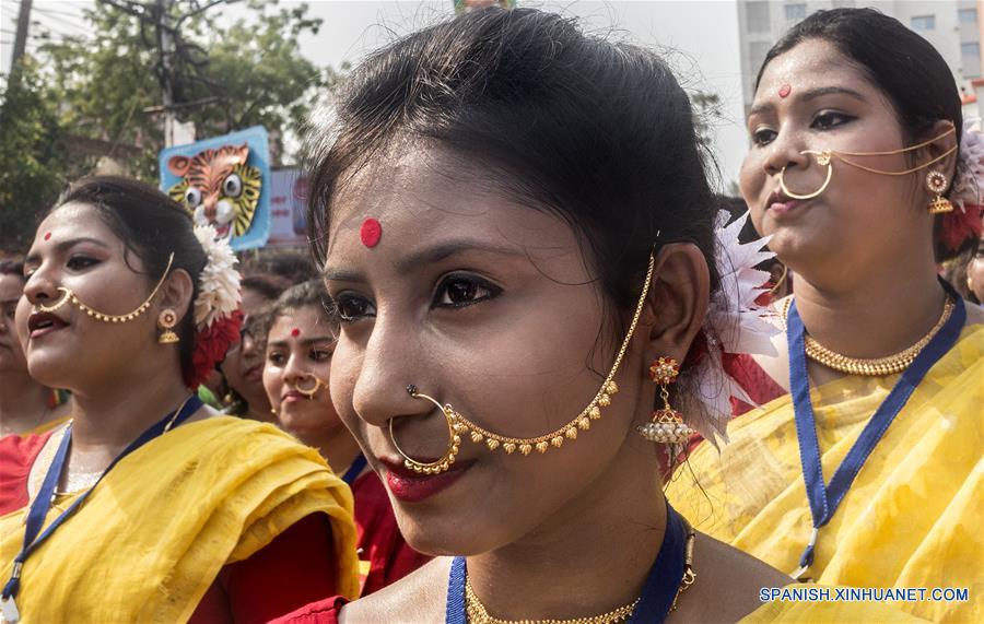 INDIA-CALCUTA-AÑO NUEVO BENGALI-CELEBRACION