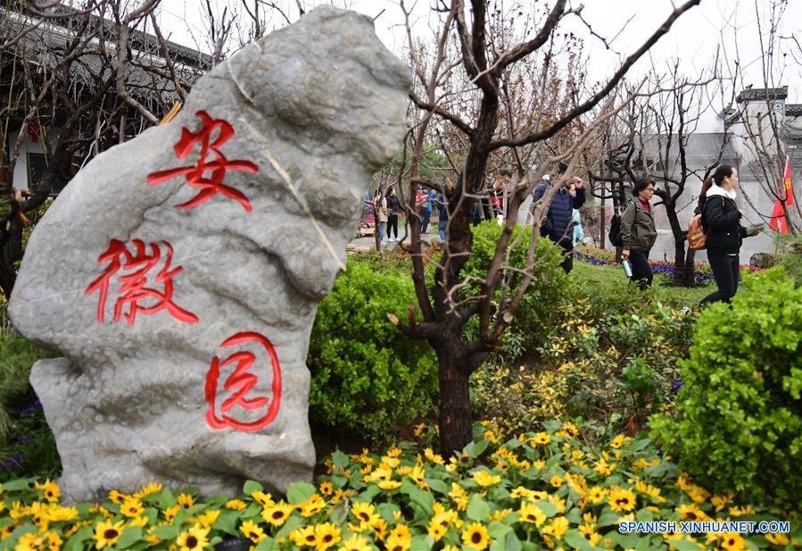 CHINA-BEIJING-EXPOSICION DE HORTICULTURA-PRUEBA