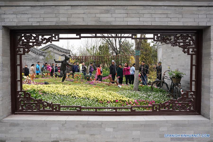 CHINA-BEIJING-EXPOSICION DE HORTICULTURA-PRUEBA