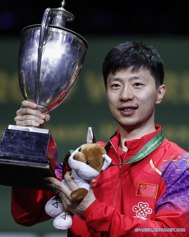 （体育）（29）乒乓球——世锦赛：马龙男单夺冠