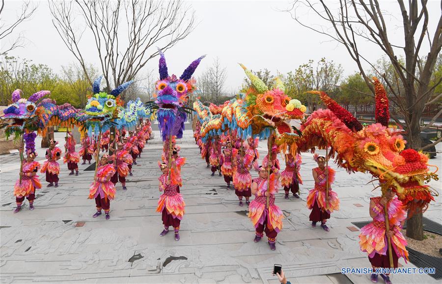 CHINA-BEIJING-EXPOSICION DE HORTICULTURA-ACTIVIDADES