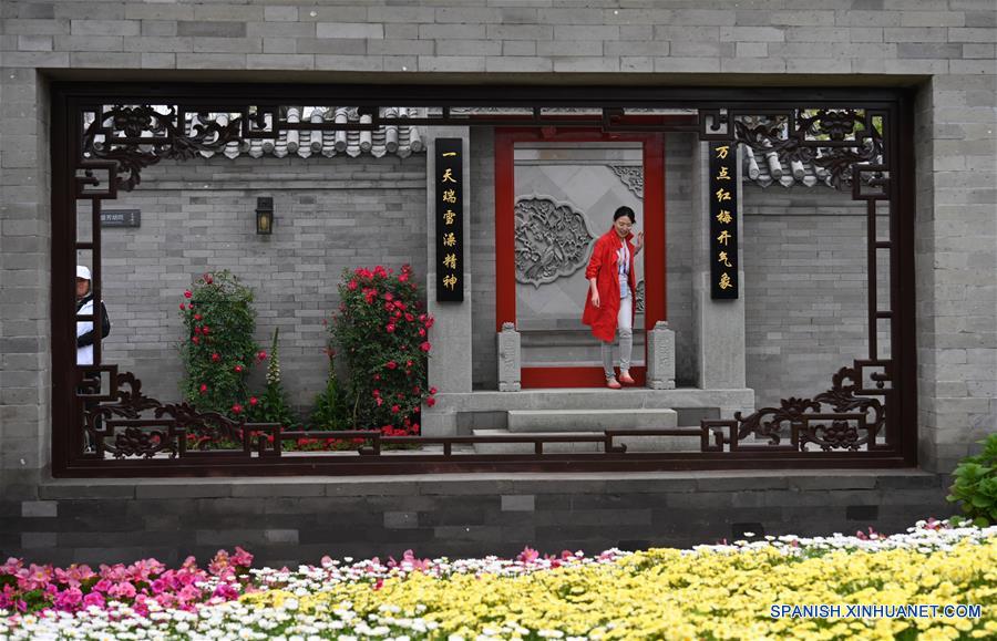 CHINA-BEIJING-EXPOSICION DE HORTICULTURA-ACTIVIDADES